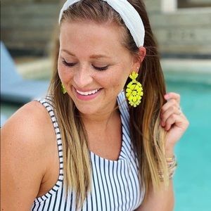 Stella & Dot neon perfect for summer earrings